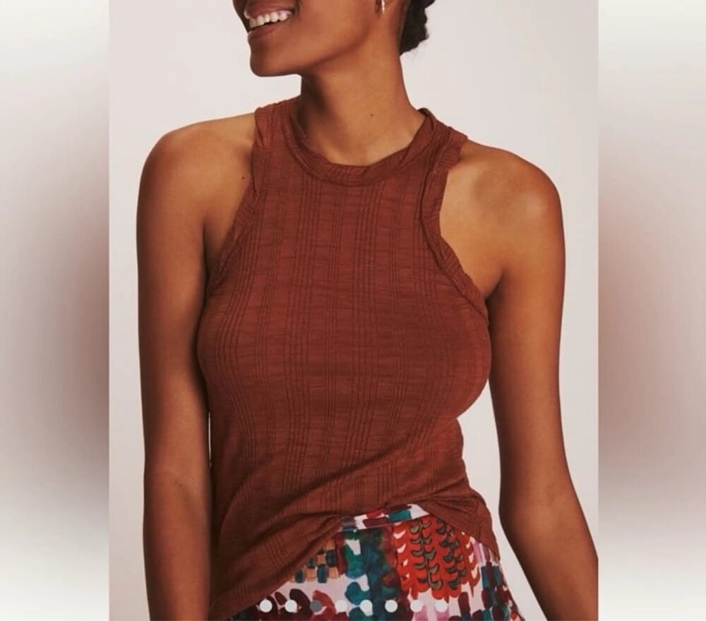 Pilcro brown tank size S